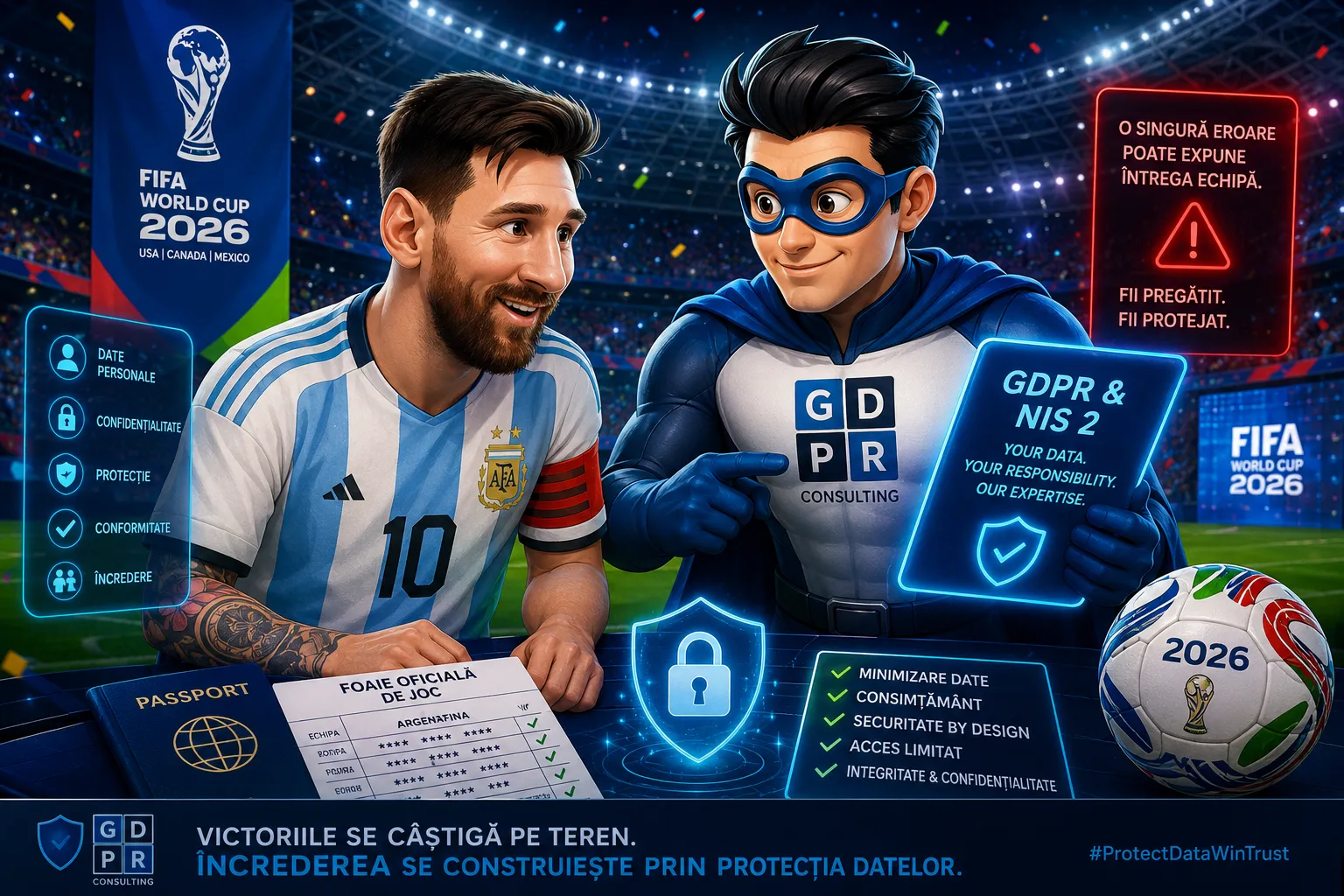 Scurgerea datelor lui Messi la Cupa Mondială 2026: Lecția de securitate pe care fiecare CEO ar trebui să o citească